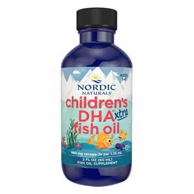 Nordic naturals 挪威小鱼儿童xtra加强版鱼油 60ml